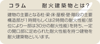 コラム:耐火建築物とは?