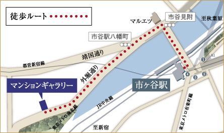 マンションギャラリー案内図